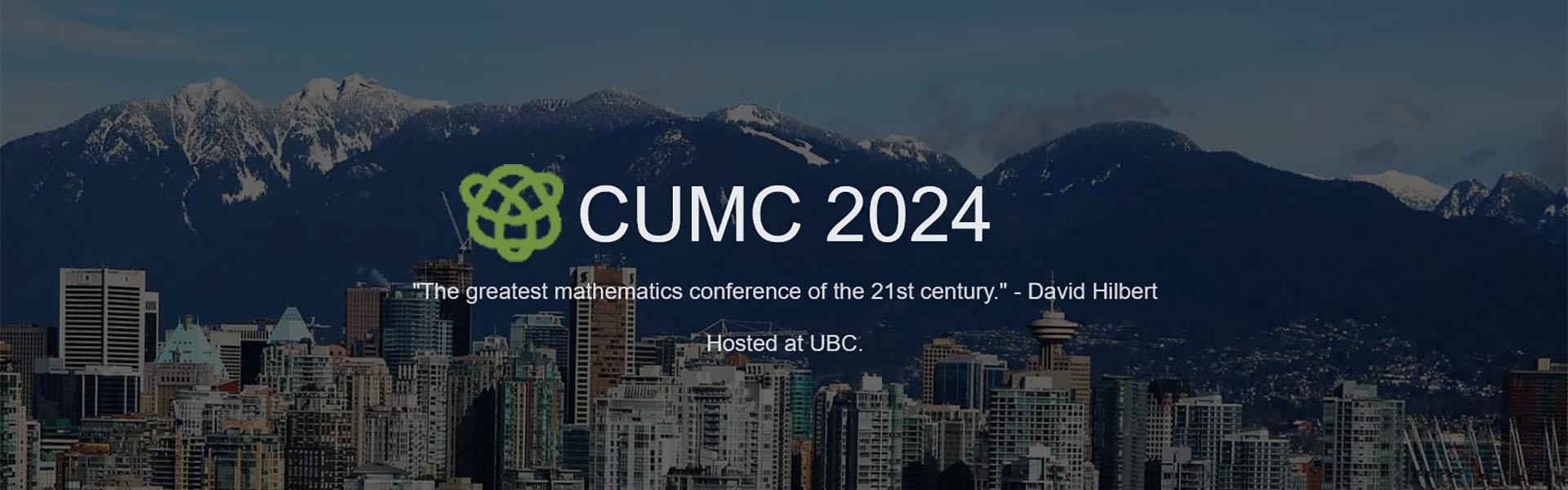 2024 Canadian Undergraduate Math Conference Department of Mathematics